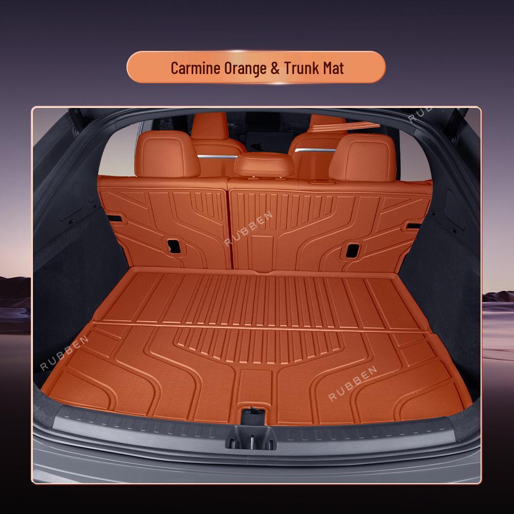 Custom TPE Floor and Trunk Mats for Leapmotor C10 - Interior Modification Accessories
