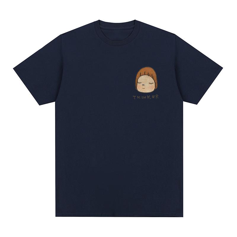 Yoshitomo Nara Thinker Vintage tshirt Fashion Casual Cotton Unisex T shirt New TEE TSHIRT Women s tops