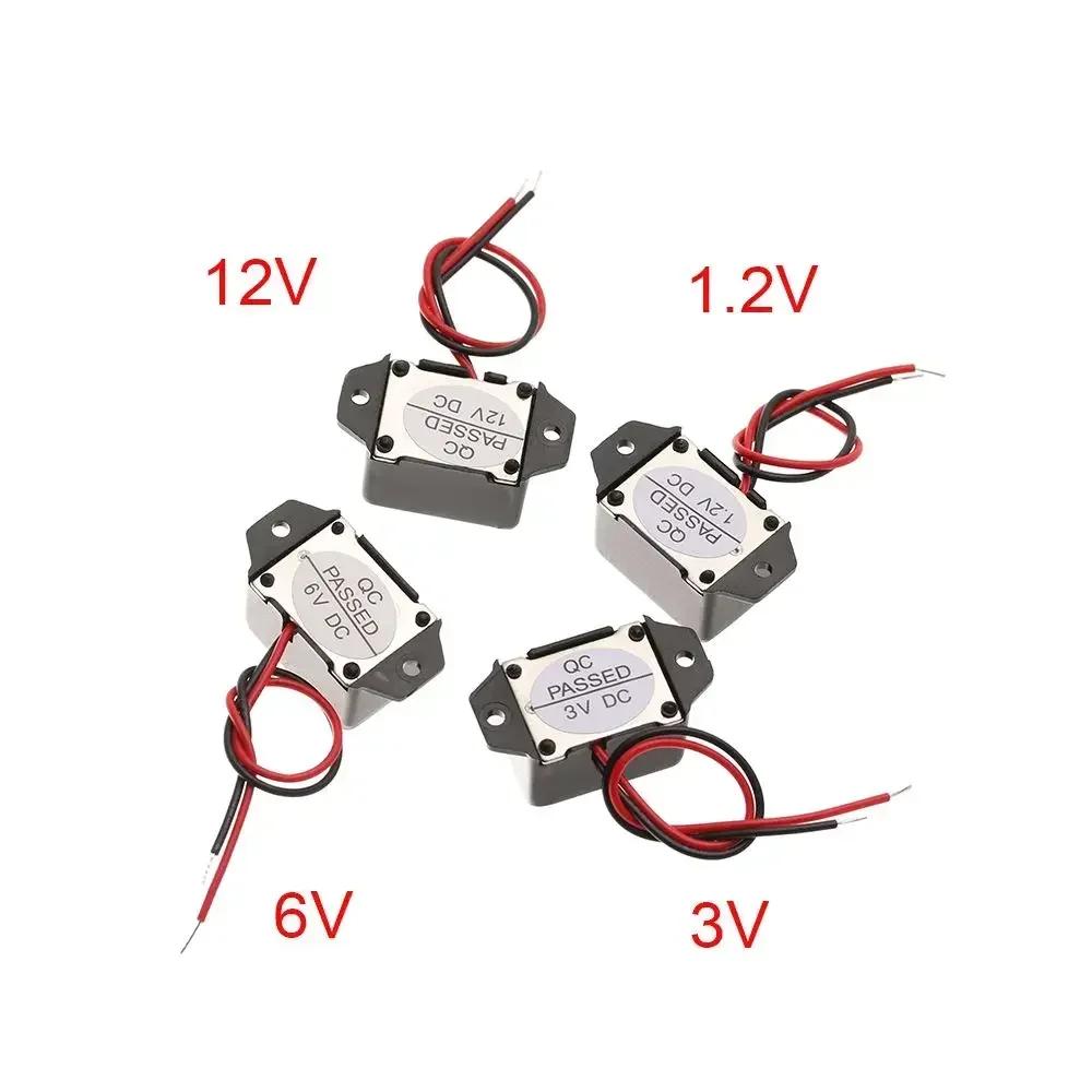 33.5*15mm 85dB Electronic Buzzer Alarm Mini Mechanical buzzer DC 1.2/3/6/12V Constant Tone Sound Beeper High quality