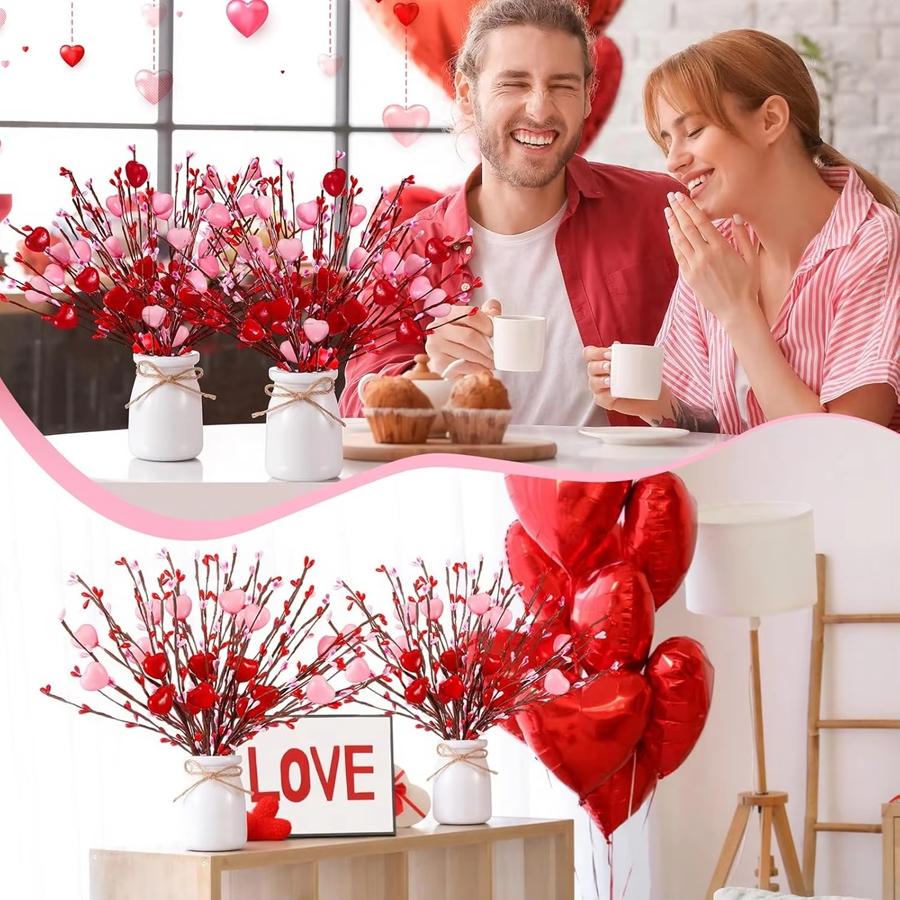 Artificial Flowers Handmade Valentine's Plastic Love Combination Outdoor Arch Wedding Bridal Bouquet Home Room Diy Gifts Hotsale