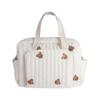 Korean Style Baby Diaper Organizer Flower Women Handbag Multi-function Mummy Bag  Outdoor