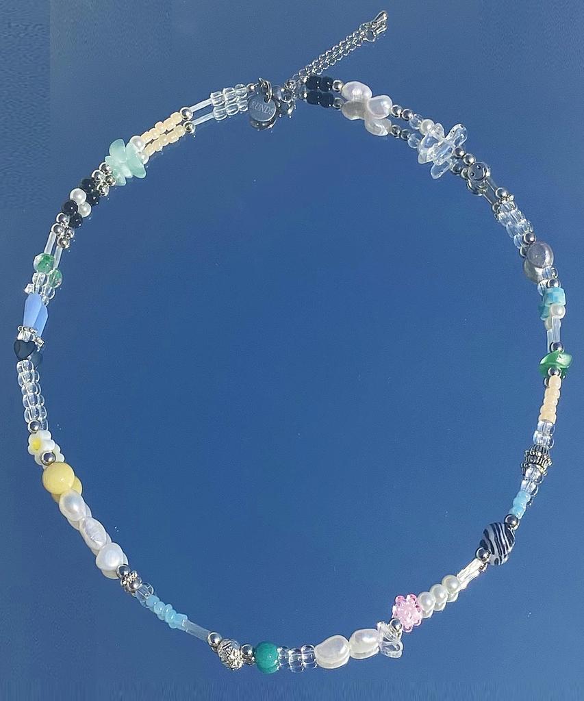 Runds Multi Bead Necklace 04