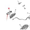 For Citroen C4 B7 Inner Handle Frame Inner Handle Decorative Cover
