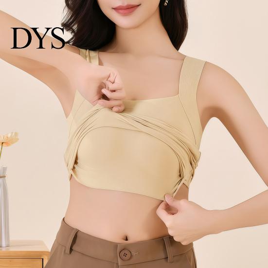 Women Thermal Undergarment Tank Top with Built-in Bra, Slim Fit Square Neck Sleeveless Top, Seamless Padded for Fall Winter Casual