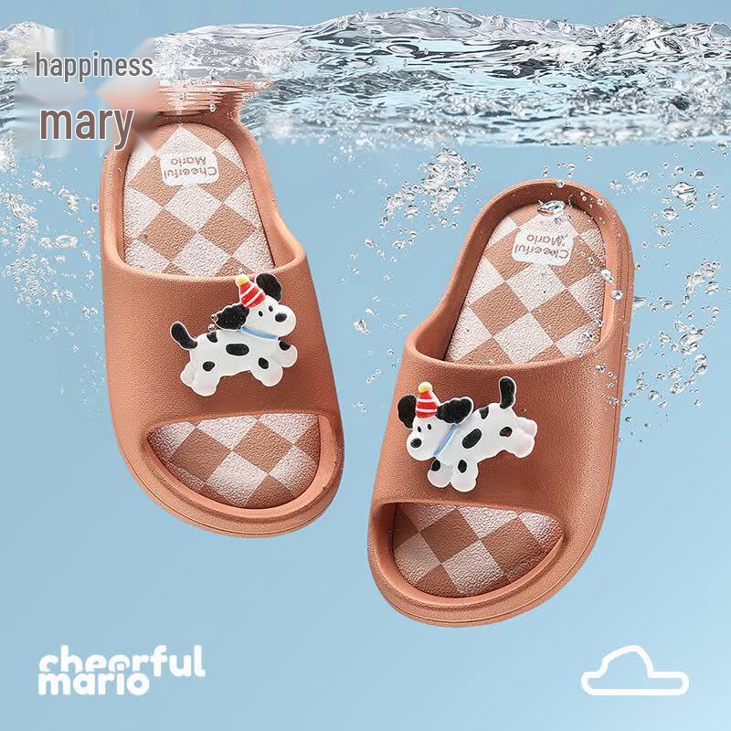 Cheerful Mario Kids Summer Indoor Bath Slippers 200