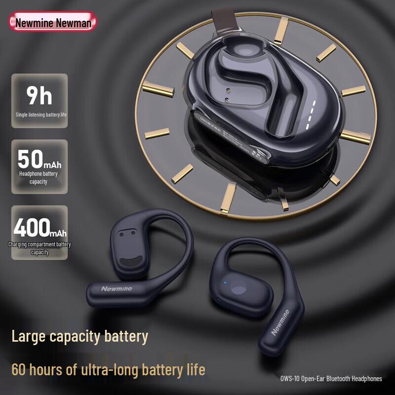 Newmine OWS-10 Open-Ear Bone Conduction Bluetooth Sports Headset