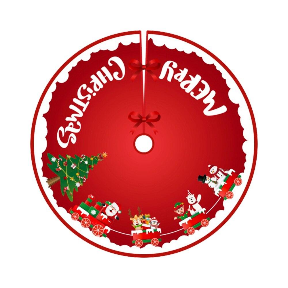 Christmas Tree Skirt Christmas Tree Mat Hoilday Party Home Decorations