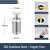 Universal Anti-Clog Push-Type Wash Basin Drain Filter and Deodorizing Stopper