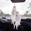 Apanhador de Sonhos Carro Carro dos Sonhos Carro Interior Presente Pendente, Apanhador, Ornamento, Acessório, Decoração, (Branco)