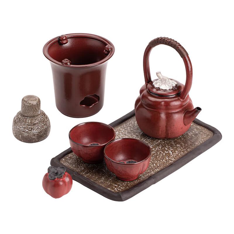 Stove-side Ceramic Gongfu Tea Set