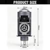 2Pcs H4 LED Projector Lens Headlight Bulbs HB2 9003 Hi/Low Beam 130W 60000LM Turbo Plug&Play Motorcycle Car Headlamp 6500K White