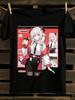 Anime Girl Print T-Shirt Mens Tshirt Womens Tshirts with Letters Print Short Sleeves T-Shirt Casual Street Tee Shirt Top