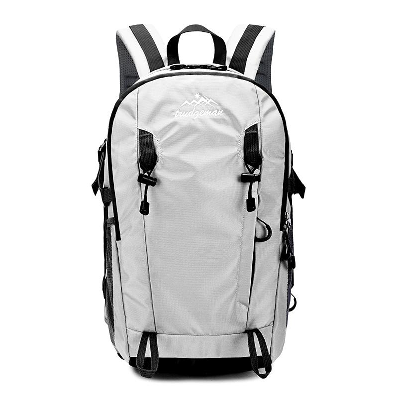 Schoolbag Breathable Large-capacity Backpack Summer New Solid Color Simple Outdoor Travel Mountaineering Bag High Value Dopamine Bag