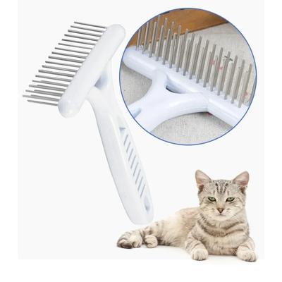 Pet Dog Brush Short Long Thick Hair Fur Shedding Remove Cat Groom Smooth Rake Brush Pet Dog Comb Brush Cleaning Tool for Puppy