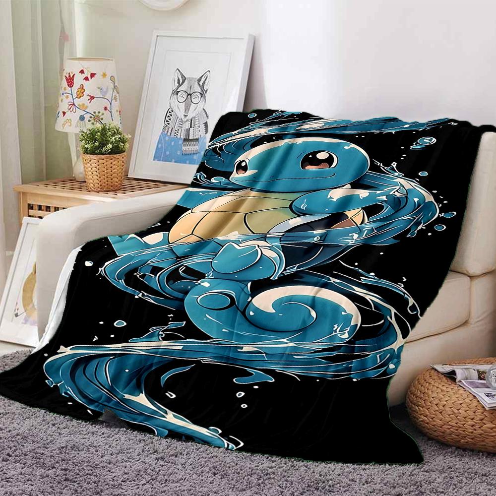 1Pc Kawaii Fantasy Creatures Blanket For Couch Bed Plush Cozy Fuzzy Blanket Super Soft Warm Blankets For Fall And Winter 0918236
