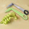 Stainless Steel Vegetable Spiral Cutting Machine Multifunctional Portable Vegetable Spiralizer Even Thickness Handheld