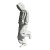 Thinker 3D Printed Figurine Statue for Sweatsuit Man Home Office Desk Bookshelf Decor