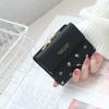 Pureti Small Fresh Korean Style Multi-Functional Cute Short Wallet for Women and Students