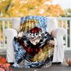 1pc douma2 Theme Blanket - Digital Print, Polyester, Cozy for All Seasons, Perfect for Outdoor, and Travel
