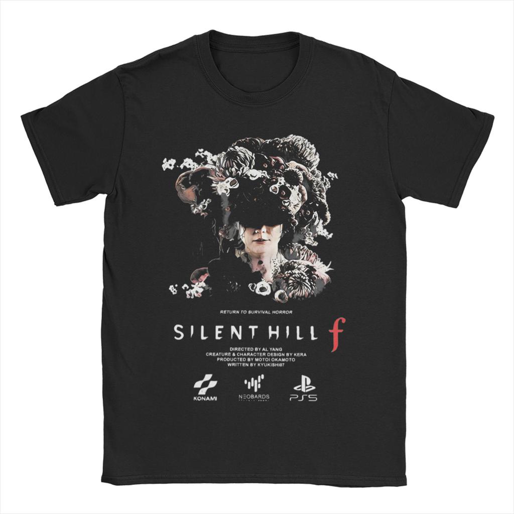 Silent hill f Shimizu Hinako Game Men Womens T Shirt Tee Shirt Short Sleeve Round Collar TShirt 100 Cotton Summer Clothes