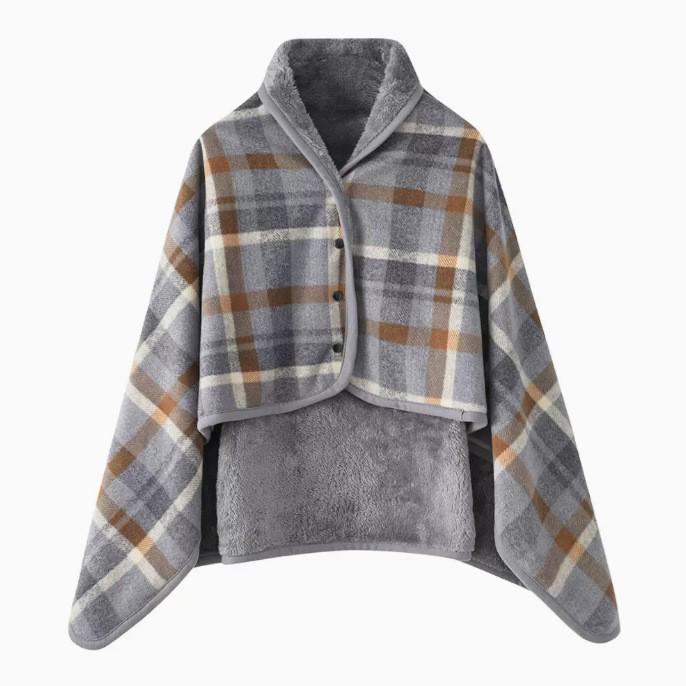 Super Soft Multifunctional Shawl Blanket - 80x135cm, Perfect for Office Naps