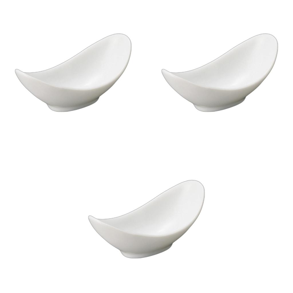 Setomonohonpo Island Boat-Shaped Bowls (Set of 3) [10.5 x 5 x 4.3cm] | Small Ceramic