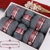 Sanli Wool Yarn 290: Medium Thick Knit Sweater, Scarf, and DIY Seat Cushion