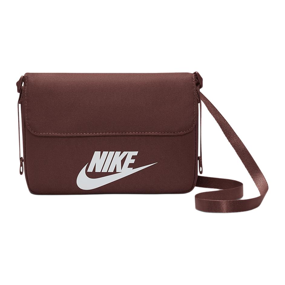 New Nike Fabric Shoulder Bag Crossbody Bag Regular Unisex Red Brown CW9300-218