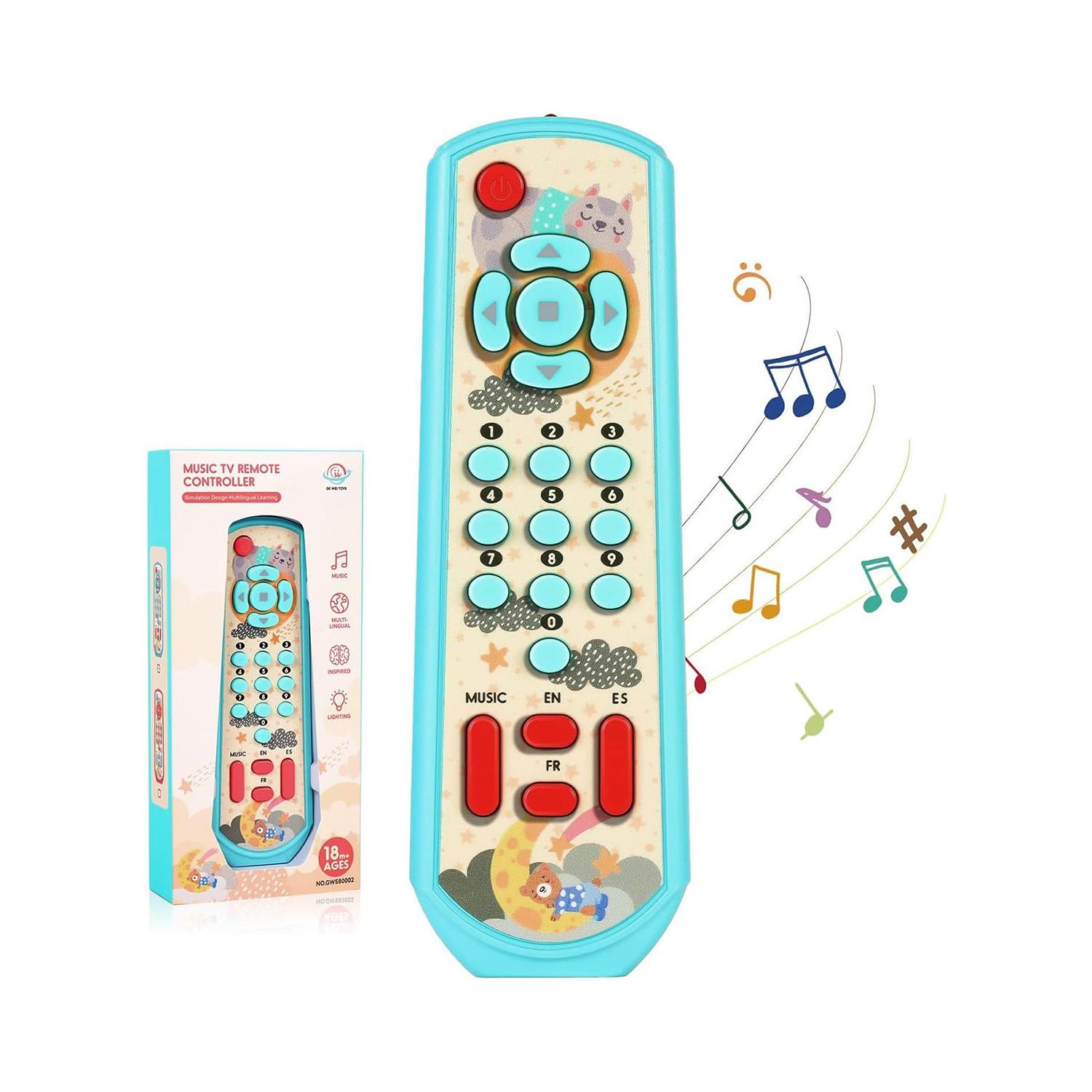

Baby Remote Control Teether Silicone Baby Counter-Eating Gloves Pacifier Bracelet Teething Stick Biting Toy For Kidss