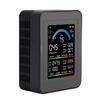 10 In 1 Air Quality Monitor, Color LCD Screen Indoor PM0.3 PM2.5 PM10 CO CO2 HCHO TVOC Temp Humidity Detector Fit for