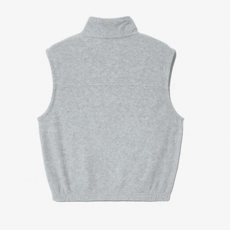 [fila Kids] Fleece Half Zip Vest Top And Bottom Set  Fk2fsg4101x Mly  q0zFk2fsg4101xMly