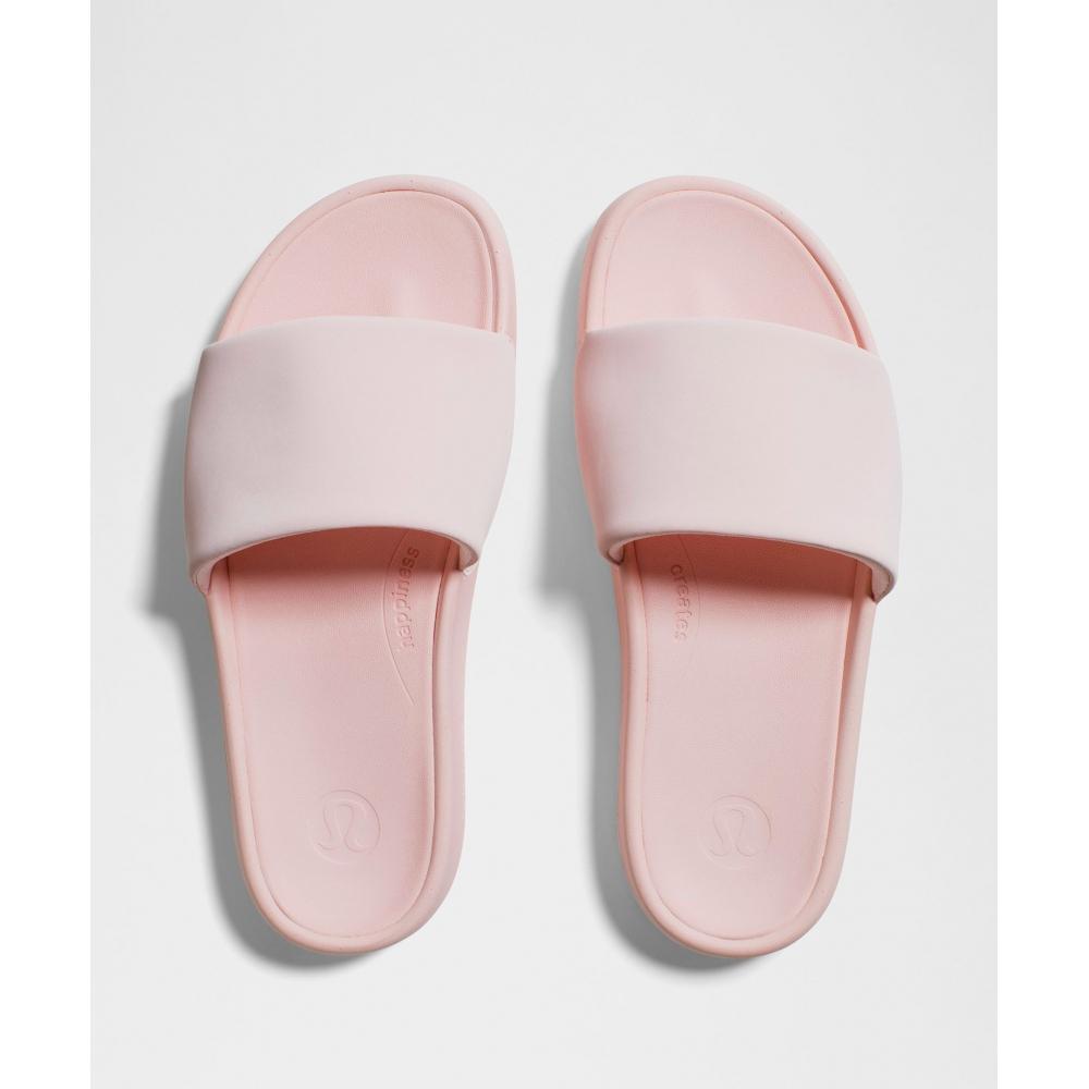 Lululemon Women S reStfeel Slide Pink Pearl Pink Pearl Pink Pearl