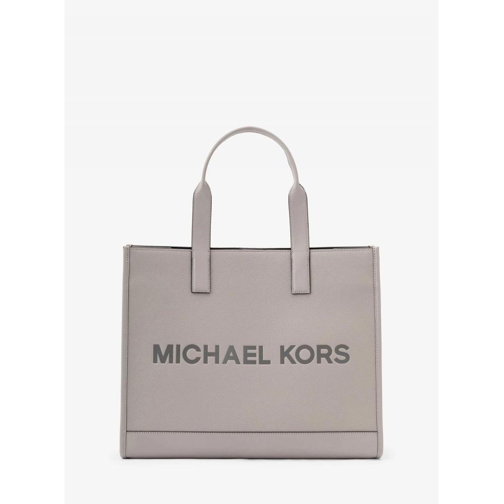 

Michael Kors Cooper Logo Embossed Pebble Leather Tote 37s5mcot4l35 Pearl Grey F