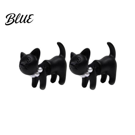 Comfortable Earrings 1 Pair Stud Piercing Style Polished Surface Non-deformable D