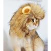 Lion Mane Wig for Dog Cat Costume Pet Washable Comfortable Fancy Lion Hair Cat Clothes Dress for Halloween Easter Festival Party
