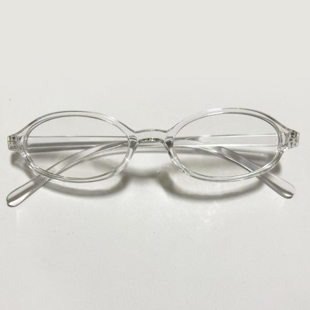 Vintage Y2K Anti Blue-ray Glasses Ins Retro Oval Glasses Lightweight Leopard Print Small Frame Eyewear Women/Men