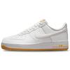 Air Force 1 07 White University Gold Gum Men Sneakers Gum-Light-Brown DZ4512-100