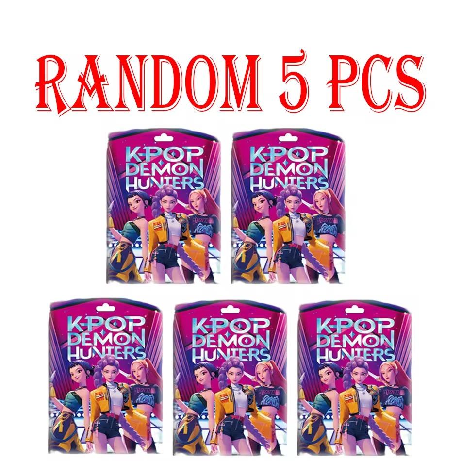 24pcs Random Blind Box 5-12cmAnime KPop Demon Hunters Girl Group RUMI MIRA ZOEY Figure Action Pvc Model Toys Ornaments Gifts
