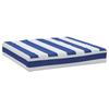 Pallet Cushions 3 Pcs Blue & White Striped Oxford Fabric