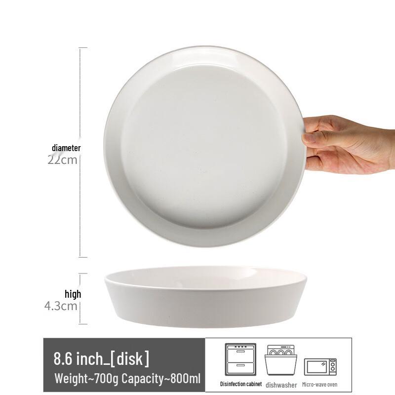 Elegant Ceramic Deep Serving Plates
