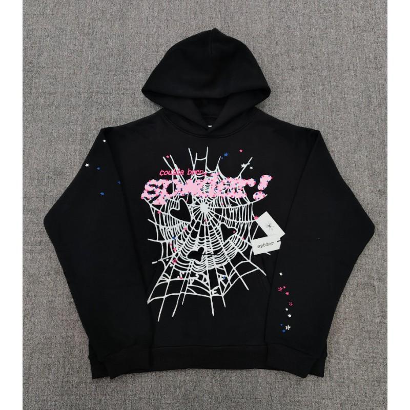 Womens Oversized Hoodie American Style Printed Sweatshirt Winter Heavyweight Casual Streetwear