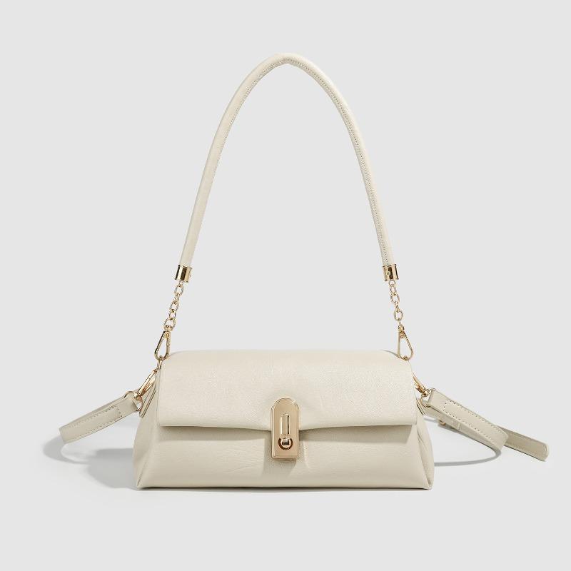 

Melaleuca Baiqiao shoulder bag women s new fashion glacier white underarm bag versatile commuter messenger bag women