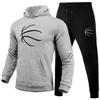 Ankunft Herren Trainingsanzug Kapuzenpullover und Jogginghosen Klassisch Männlich Täglich Lässig Sport Jogginganzug Männliche Basketball-Outfits