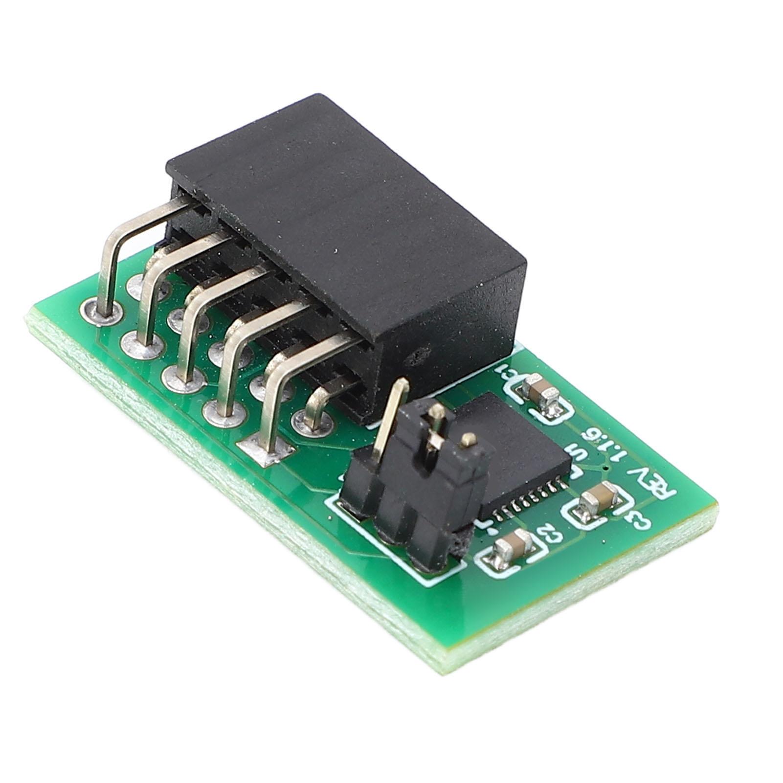 

Модуль безпеки Процесор Стабільний 10-контактний PCB TPM 2.0 Модуль безпеки для AOM‑TPM‑9670V