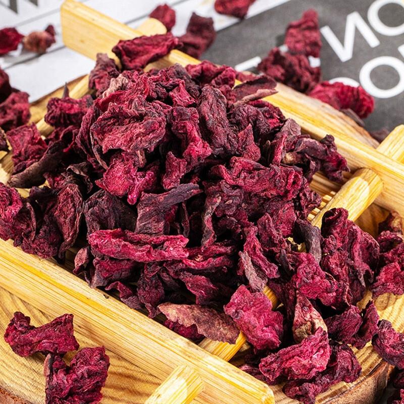 Tisana ai Frutti di Sangue di Drago Bevanda Erboristica Fette Essiccate Naturale Salutare Lenitiva