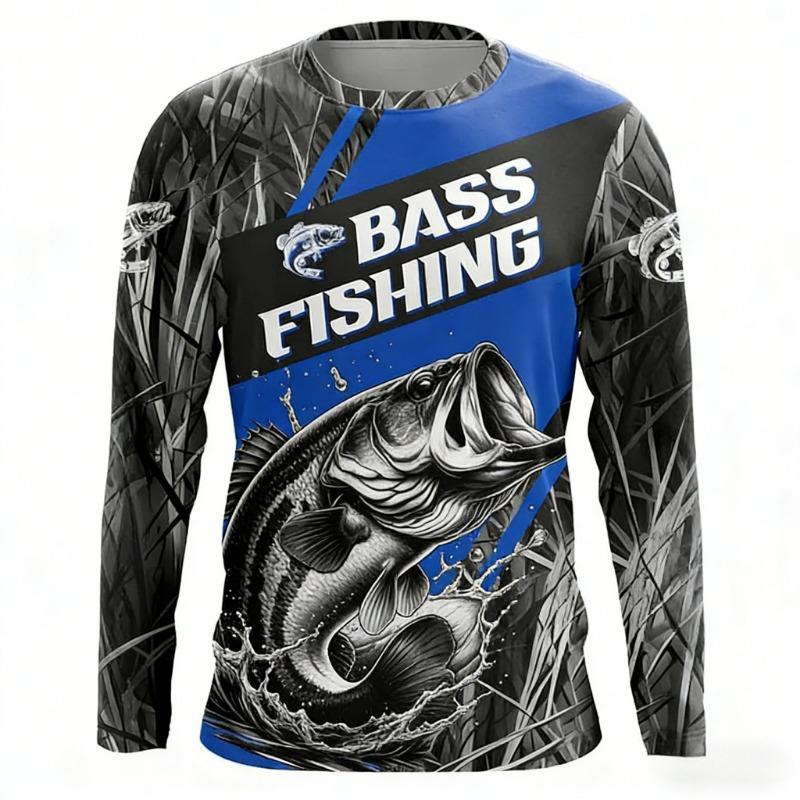 Modell Bestseller Herren Angler Langarmshirt für Outdoor-Sport - Schnelltrocknendes und Atmungsaktives Herrenhemd Kinder
