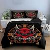 Samurai Demon Art Decor Set Soft Comfortable Duvet Cover Bedding Set Included 1*Duvet Cover & 2*Pillowcases, Gift