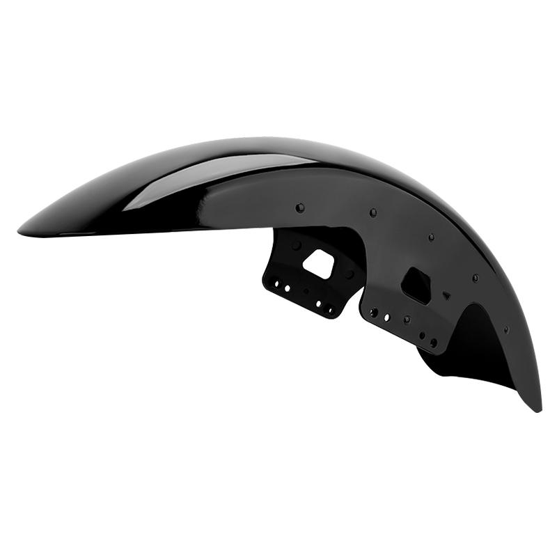 Motorcycle Wrap Front Fender Mudguard Cover Gloss Black Accessories For Harley Touring Road King Electra Street Glide 2014-2023