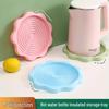 Leak-Proof Insulated Hot Water Bottle Coaster Pad