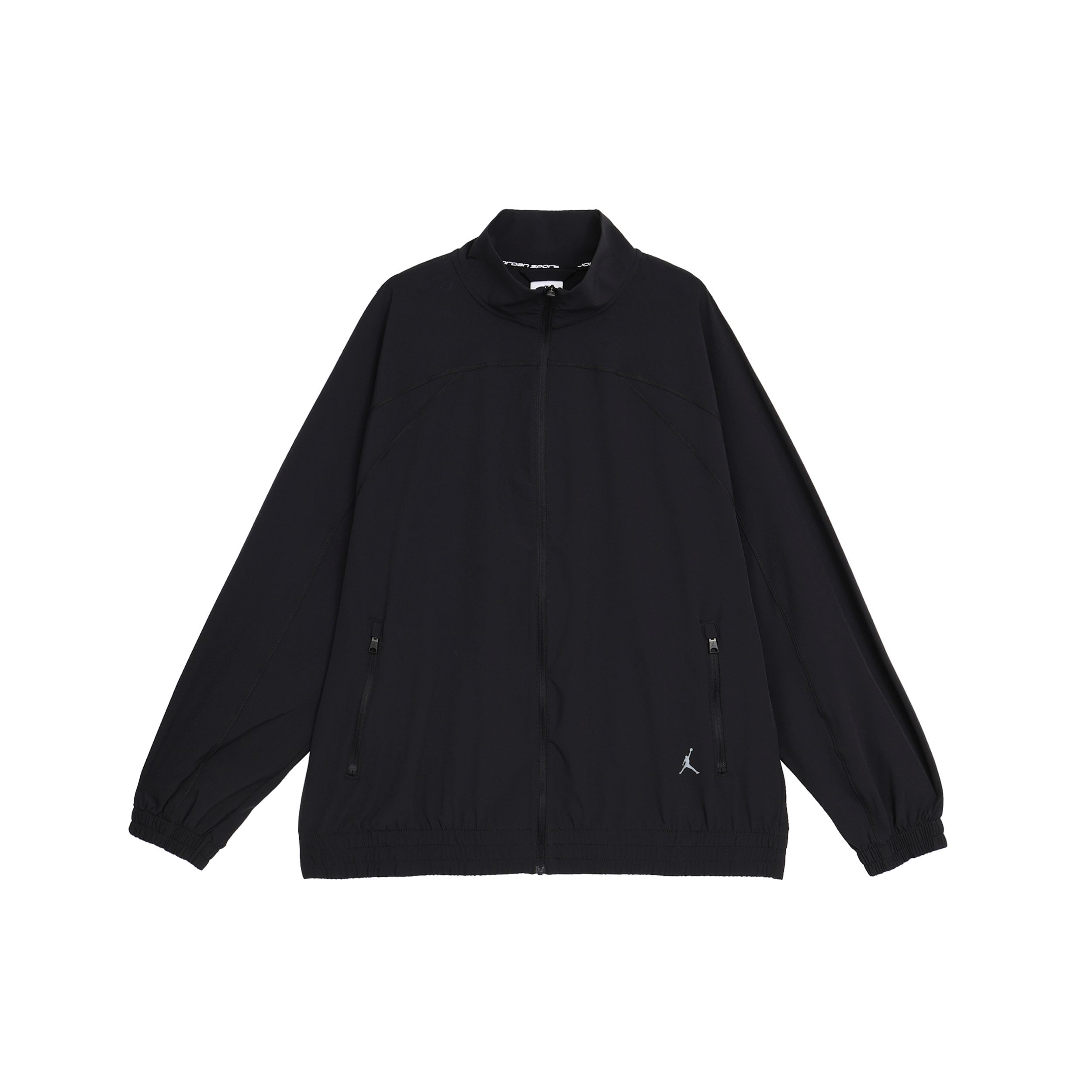 

Jordan Однотонная повседневная куртка с воротником-стойкой на молнии, женская куртка черного цвета FN5144-010 S